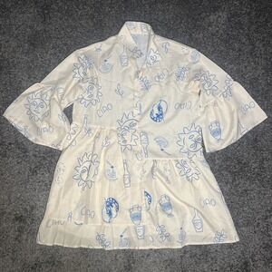 StyleGalx Fashion Shirt Dress Size Small Ciao Artsy design